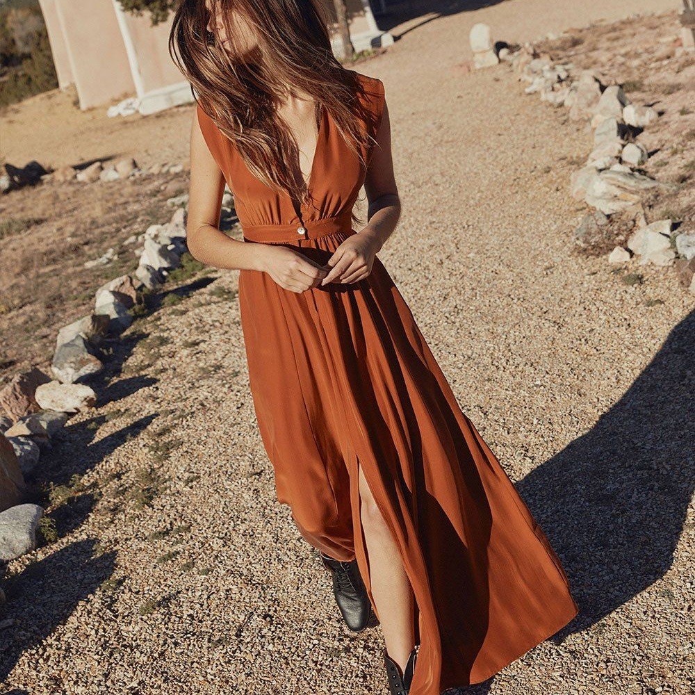 Christy Dawn Rosemary Silk Dress XS EEUC